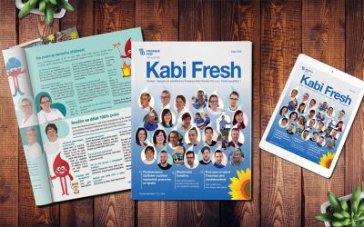 Fresenius Kabi: Jak jsme vytvořili časopis, který si oblíbila celá firma
