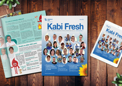 Fresenius Kabi: Jak jsme vytvořili časopis, který si oblíbila celá firma